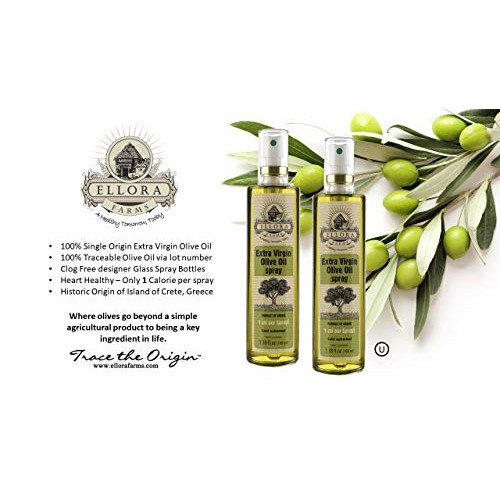 Greek Extra Virgin Olive Oil And Balsamic Vinegar In Glass Spray