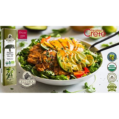 Usda Organic 100% Greek Extra Virgin Olive Oil, Award-Winning Si
