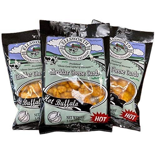 Wisconsins Buffalo Cheese Curds 5 Oz - Pack Of 3