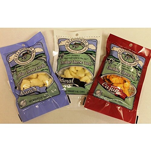 Wisconsins Cheese Curds Trio 3/5Oz