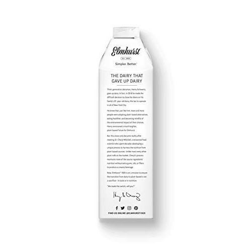 Elmhurst 1925 Chocolate Oat Milk, 32 Ounce Pack Of 6