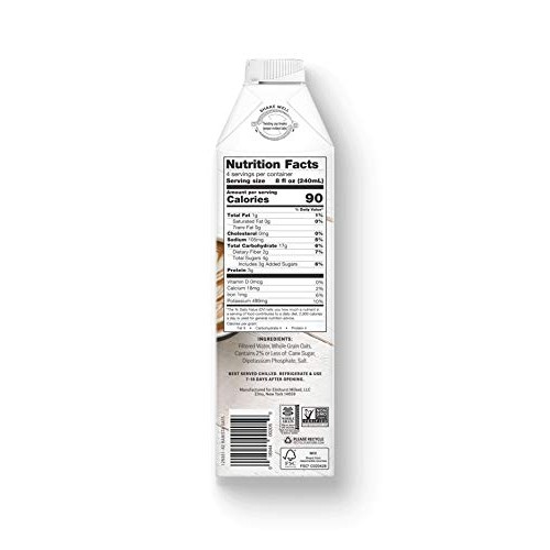 Elmhurst Barista Edition Oat Milk, 32 Ounce Pack Of 6