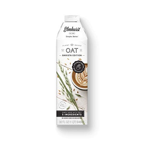 Elmhurst Barista Edition Oat Milk, 32 Ounce Pack Of 6