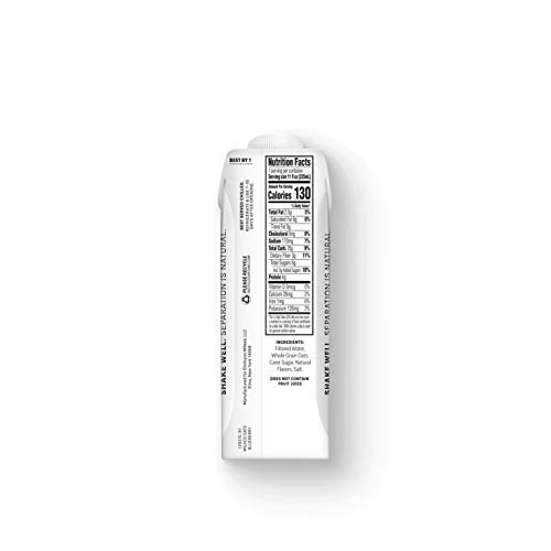 Elmhurst Blueberry Oat Milk Single Serve, 11 Ounce Pack Of 12