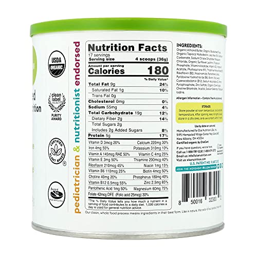 Else Plant-Based Complete Nutrition Formula For Toddlers, 22 Oz.