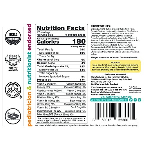 Else Plant-Based Complete Nutrition Formula For Toddlers, 22 Oz.