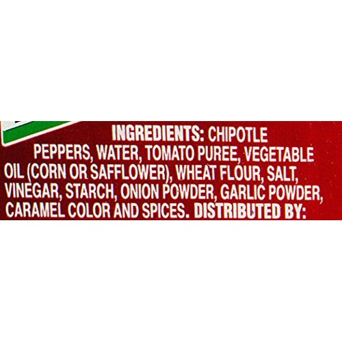 Embasa Chipotle Peppers In Adobo Sauce, 7-Ounce Cans Pack Of 12