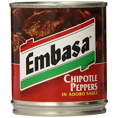 Embasa Chipotle Peppers In Adobo Sauce, 7-Ounce Cans Pack Of 12