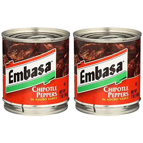 Embasa Chipotle Peppers In Adobo Sauce, 7 Oz Pack Of 2