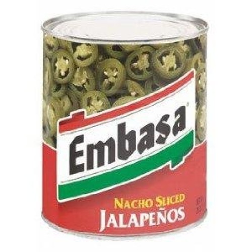 Embasa Nacho Sliced Jalapenos, 26 Oz.