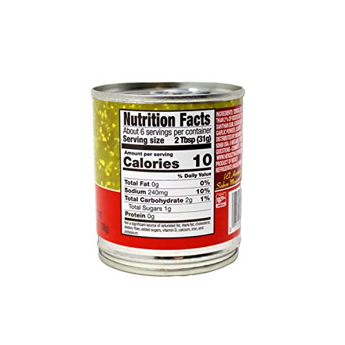 Embasa Salsa Verda | 7 Oz Can Of Medium Salsa For Tortilla Chips