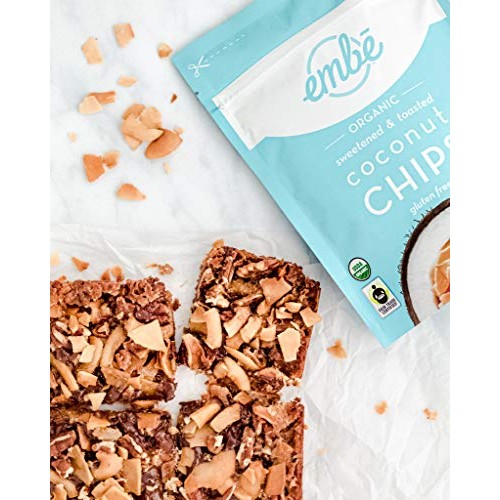 Embē Organic Coconut Chips | Sweetened &Amp; Toasted | Vegan | Glute