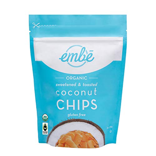 Embē Organic Coconut Chips | Sweetened &Amp; Toasted | Vegan | Glute