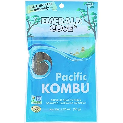 Emerald Cove Silver Grade Pacific Kombu Dried Seaweed, 1.76 Ou
