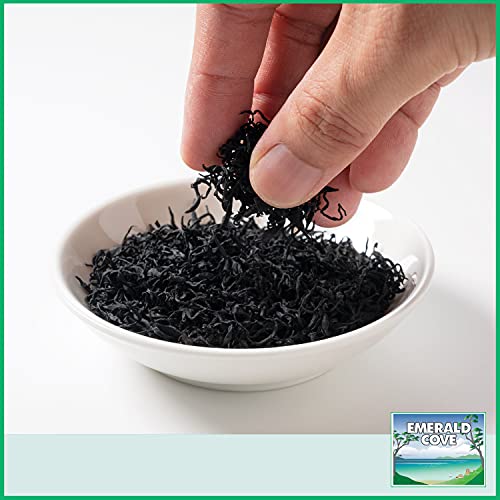Emerald Cove Silver Grade Wakame Dried Seaweed, 1.76 Ounce Bag
