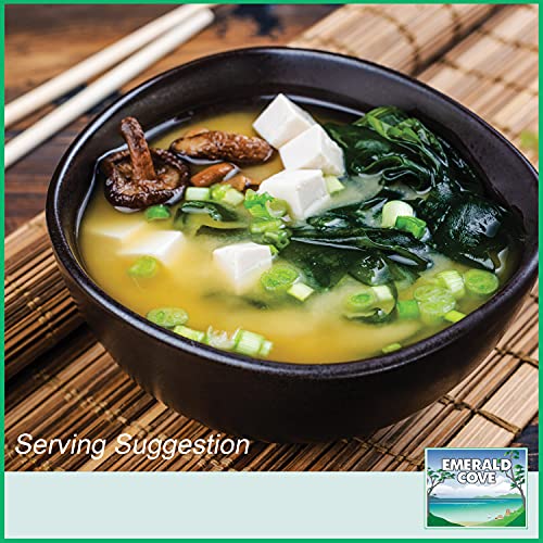 Emerald Cove Silver Grade Wakame Dried Seaweed, 1.76 Ounce Bag