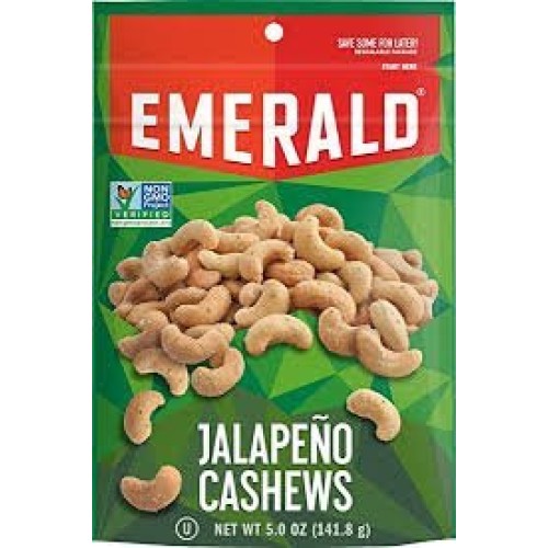 Emerald Jalapeno Cashews 5 Oz 2 Pack