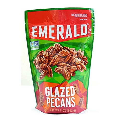 Emerald Glazed Pecans, Non Gmo Verified, 5 Oz Pack Of 4