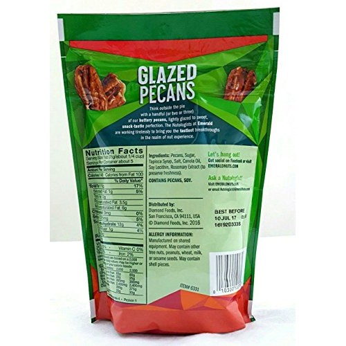 Emerald Glazed Pecans Non Gmo Verified Pack Of 2