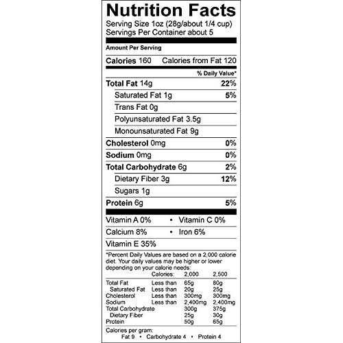 Emerald Nuts, Natural Almonds, 5 Ounce Resealable Bag
