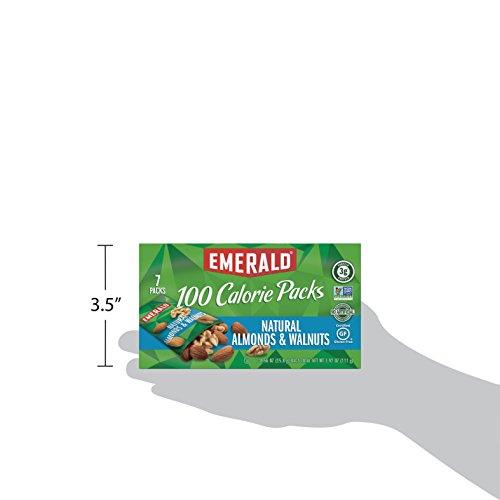 Emerald Nuts, Natural Walnuts &Amp; Almonds 100 Calorie Packs, 7 Cou