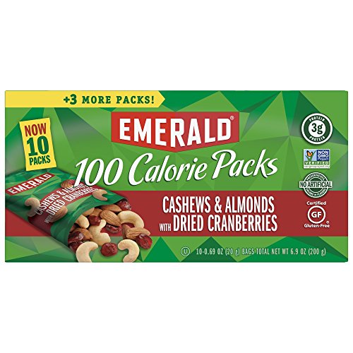 Emerald Nuts, Cashews And Almonds With Dried Cranberries, 100 Ca