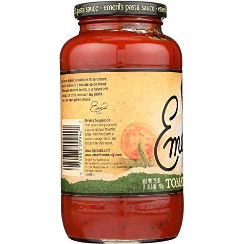 Emeril Tomato Basic Pasta Sauce, 25 Oz