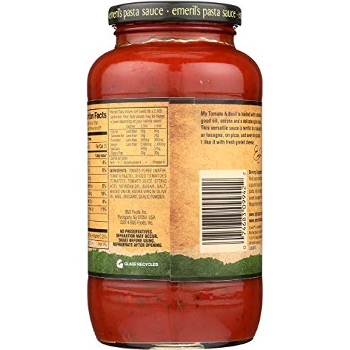 Emeril Tomato Basic Pasta Sauce, 25 Oz