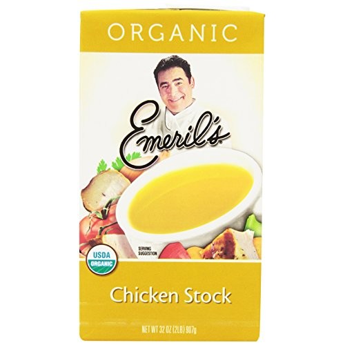 Emerils All Natural Organic Stock, Chicken, 32 Ounce Pack Of 6