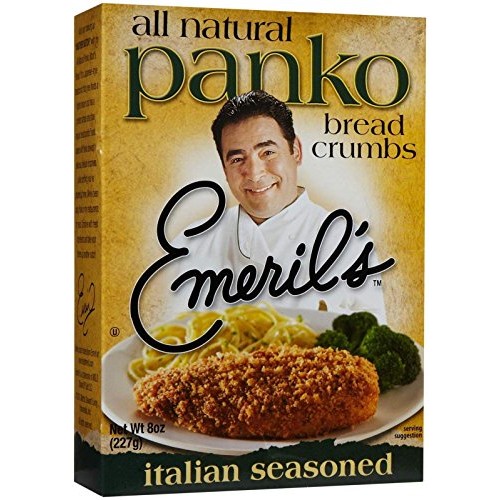 Emerils All Natural Panko Bread Crumbs - Italian Seasoned - 8 Oz