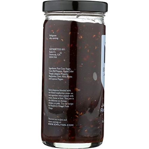 Emily Gs, Jam Jalapeno Raspberry, 10 Ounce