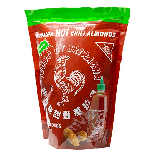 Original Huy Fong Sriracha Hot Chili Almonds, 24 Ounce