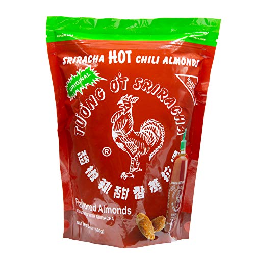 Original Huy Fong Sriracha Hot Chili Almonds, 24 Ounce