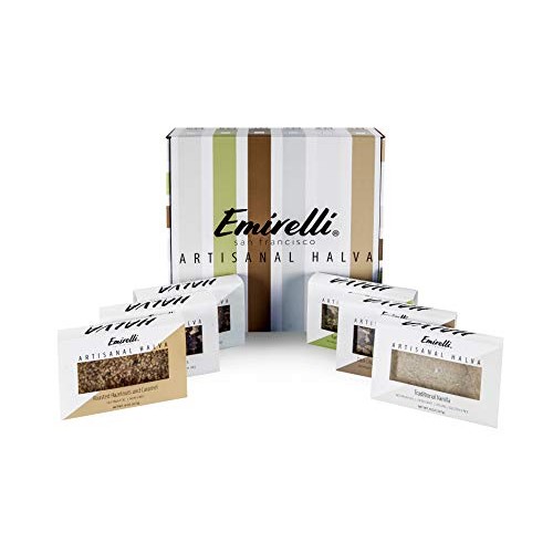 Emirelli Artisanal Halva Dessert – Authentic Middle Eastern Cand