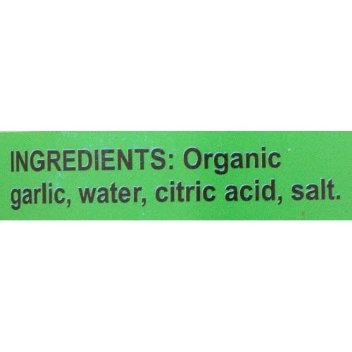 Emperors Kitchen Organic Chopped Garlic, 4.5 Ounce Pack Of 12