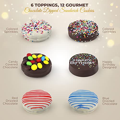 Chocolate Cookies Birthday Gift Basket For Men And Women - Gourm