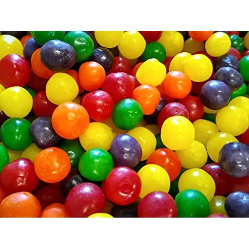 Emporium Candy Assorted Fruit Sours Chewy Candy Balls - 2 lbs of...