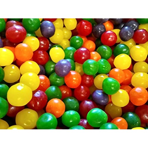 Emporium Candy Assorted Fruit Sours Chewy Candy Balls - 2 lbs of...