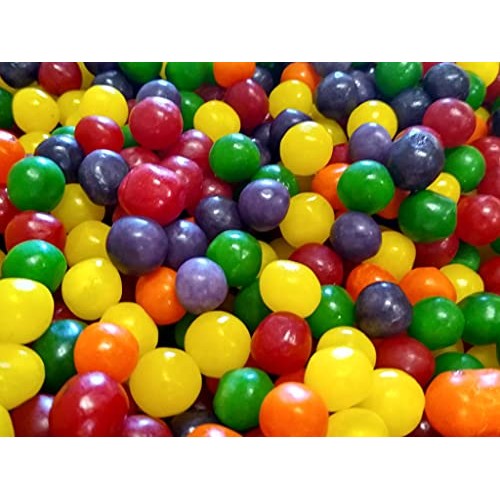 Emporium Candy Assorted Fruit Sours Chewy Candy Balls - 2 lbs of...