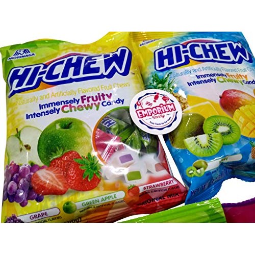 Hi Chew Assortment - 4 Peg Bags Original, Superfruit, Tropical,