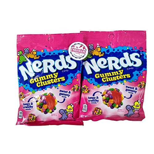 Nerds Gummy Clusters - Two 5 Ounce Bags Of Fresh Delicious Chewy