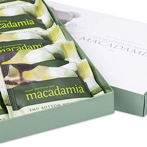 Shortbread Butter Cookies With Macadamia Individually Wrapped Go