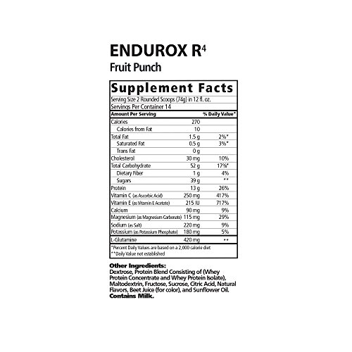 Pacifichealth Endurox R4, All Natural Post Workout Recovery Drin