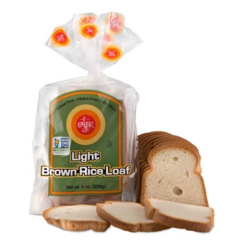 Ener-G Foods Light Brown Rice Loaf, 8-Ounce Packages Pack Of 6