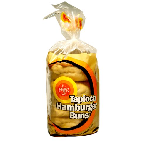 Ener-G Foods Tapioca Hamburger Buns, 7.76-Ounce Units Pack Of 6