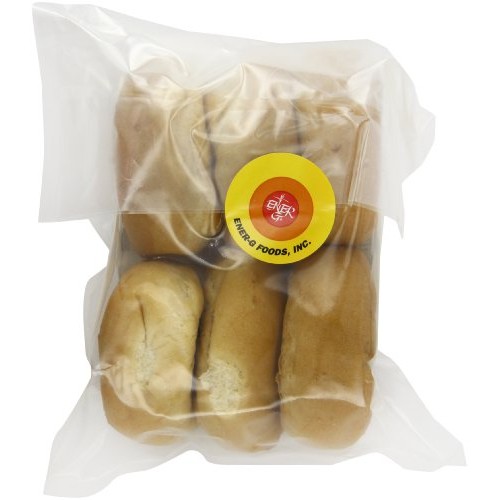 Ener-G Foods Tapioca Dinner Rolls, 9.88-Ounce Packages Pack Of 6