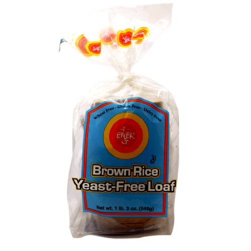 Ener-G Foods Yeast-Free Brown Rice Loaf, 19-Ounce Packages Pack