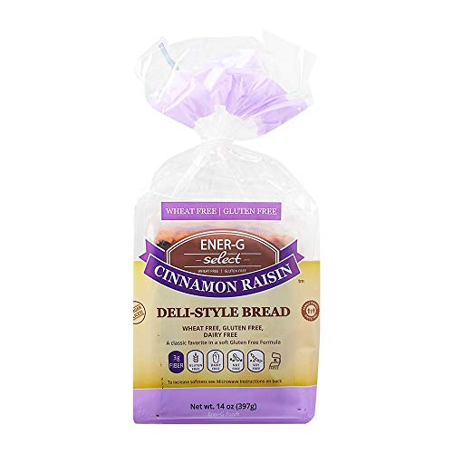 Ener-G Foods Bread, Select, Cinnamon Raisin, 6 Count