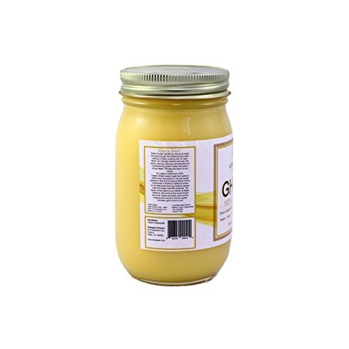 Organic &Amp; Grass Fed Ghee - Made From Pasture Raised Butter Whole