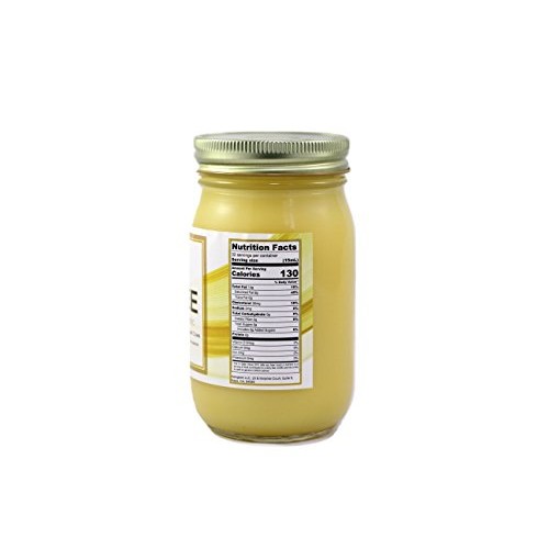 Organic &Amp; Grass Fed Ghee - Made From Pasture Raised Butter Whole